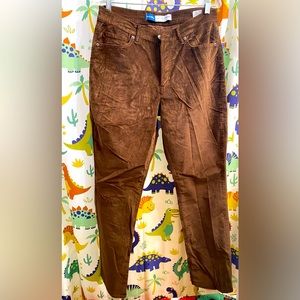New old navy OG high rise velvet pants size 12